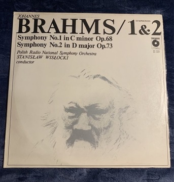 Winyl J. Brahms - Symfonie 1 & 2 (LP)