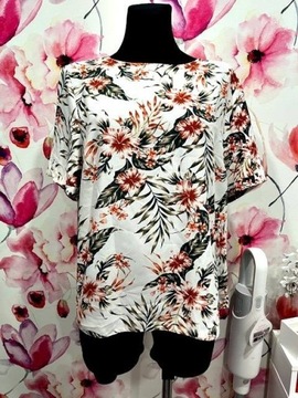 primark bluzka modny wzór kwiaty floral hit roz.44