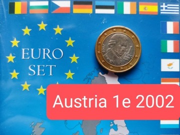 Austria 1 euro 2002