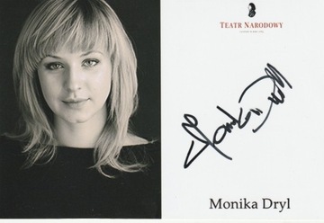 MONIKA DRYL autograf