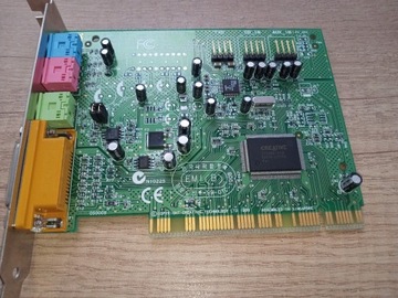 Karta muzyczna CT5880 model CT4810 SB128 PCI  Retro Ok
