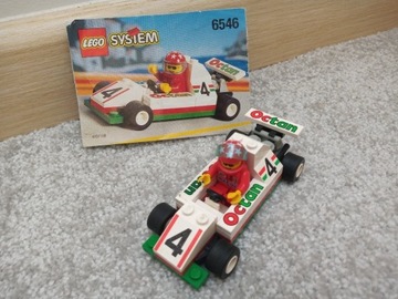Lego system 6546 wyścigówka octan