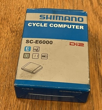 Shimano Steps ebike display SC-E6000 wyświetlacz