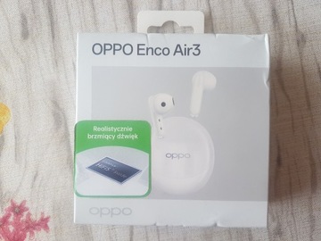 Oppo Enco Air3 Słuchawki Bluetooth5.3 Nowe 