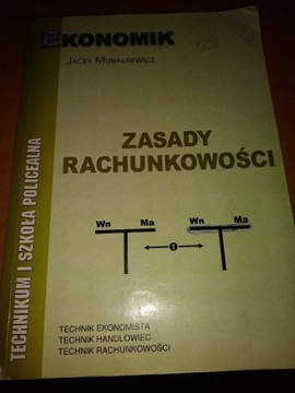 "ZASADY RACHUNKOWOŚCI" Jacek Musiałkiewicz