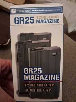 5 szt. magazynków GR25 od G&G