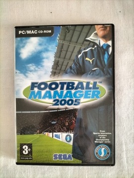 Gra PC - Football Manager 2005 Sega unikat retro  