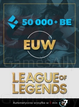 League of Legends KONTO LOL SMURF EUW 50-60k BE
