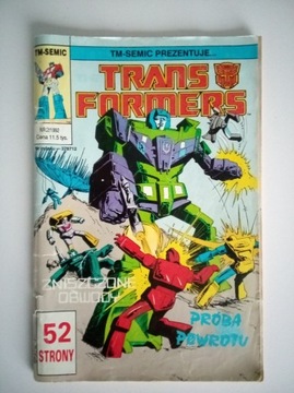 Komiks Transformers nr 2/1992 2/92 Tm-Semic