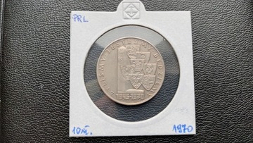 10 złotych 1970 Byliśmy-Jesteśmy-Będziemy Stan.