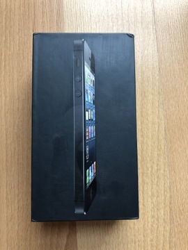 Oryginalne pudełko do iPhone 5 16gb black 