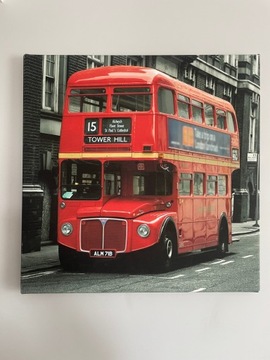 Obraz autobus- Londyn, Wielka Brytania UK