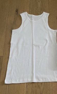 Koszulka białe Marks&Spencer r/14-15 lat, 5 szt 