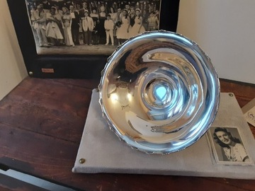 Solid Silver Bowl- Ingrid Bergman -MID4R581