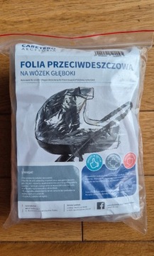 NOWA Folia przeciwdeszczowa na wózek głęboki