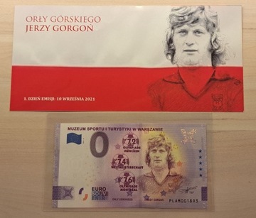 0 Euro Jerzy Gorgoń 2021r.