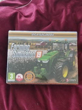 Farming Simulator 19 edycja kolekcjonerska PC nowa