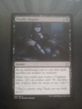 Karta Deadly Dispute do MTG