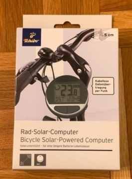 Licznik rowerowy solarny
