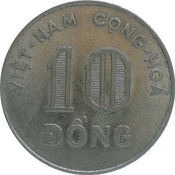 Wietnam 10 dong 1968, KM#8a