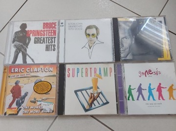 CD Sting,Elton John,Genesis,Supertramp,Springsteen
