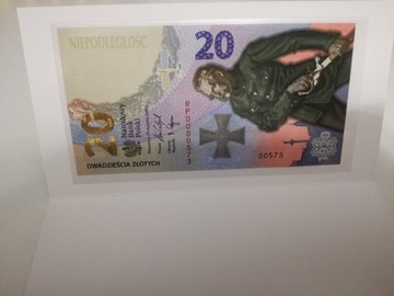 Banknot 20 zł - Bitwa Warszawska  numer 573