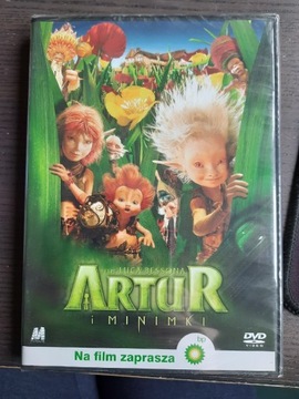 DVD Artur i Minimki nowy zafoliowany