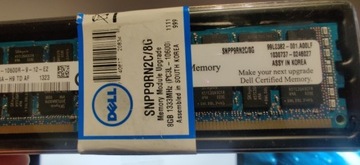 RAM 8 GB DELL SNPP9RN2C/8G