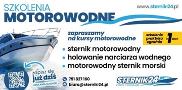 Jednodniowy kurs na patent Sternika Motorowodnego