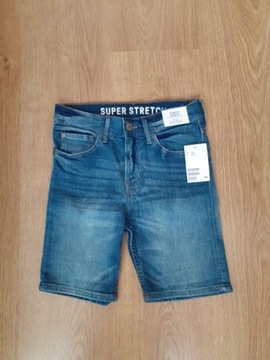 H&M jeansowe szorty r.134