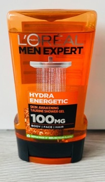 L'ORÉAL MEN Hydra Energetic żel do mycia, 300 ml.