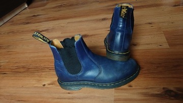 Dr Martens botki sztyblety damskie 39 granatowe 