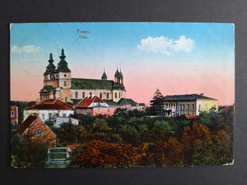  Posen Poznań  Dom Katedra 1915 rok.