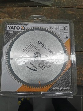 Tarcza do aluminium Yato YT-6095  250x30x3,0x2,2 