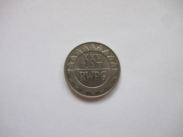 20 ZŁ.XXV LAT RWPG 1974