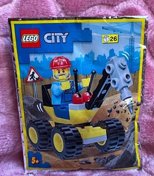 LEGO - 952202 - Robotnik i pojazd wiertniczy