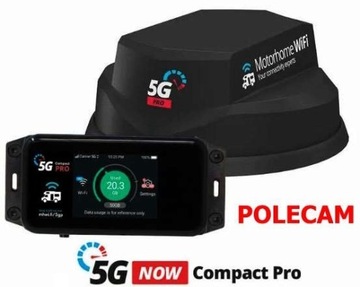 5G Now Compact Pro Black MotorHome WiFi kamper new