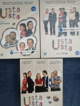 USTA USTA serial sezon 1-3 11xdvd folia PL 