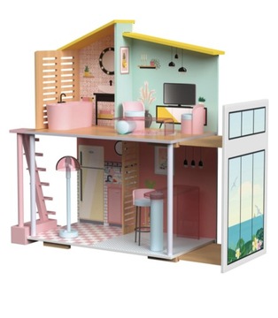 Playtive Drewniany domek dla lalek Fashion Doll
