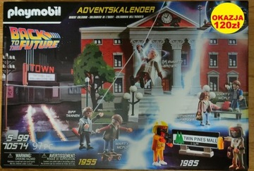 Playmobil, kalendarz adwentowy Back to the Future