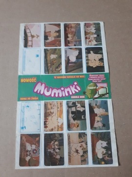 Album z gumy do Żucia Muminki, lata 90