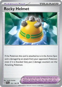 Rocky Helmet SVI 193/198 - Karty Pokemon TCG