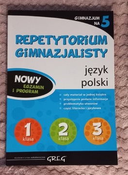 Repetytorium gimnazjalisty język polski 