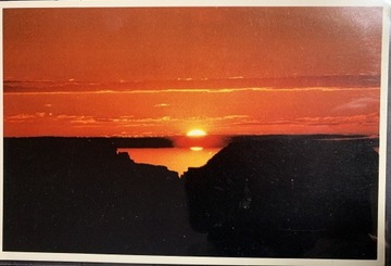 Pocztówka Zachód Słońca USA  foto Dick Cunningham 