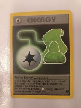 Pokemon Karta TCG potion energy Team Rocket