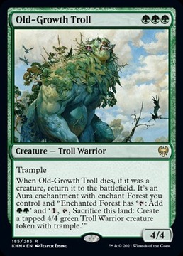 The Gathering Old-Growth Troll nowa