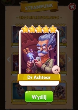 Karta Dr Ashtear Coin Master 