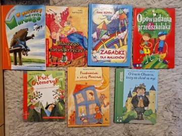 Zestaw 7 książek dla dzieci
