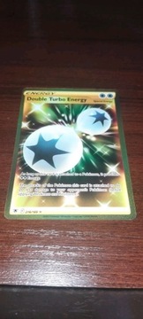 Karta pokemon double turbo Energy Golden 