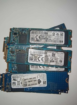 Dyski SSD M.2  512GB Toshiba uszkodzone